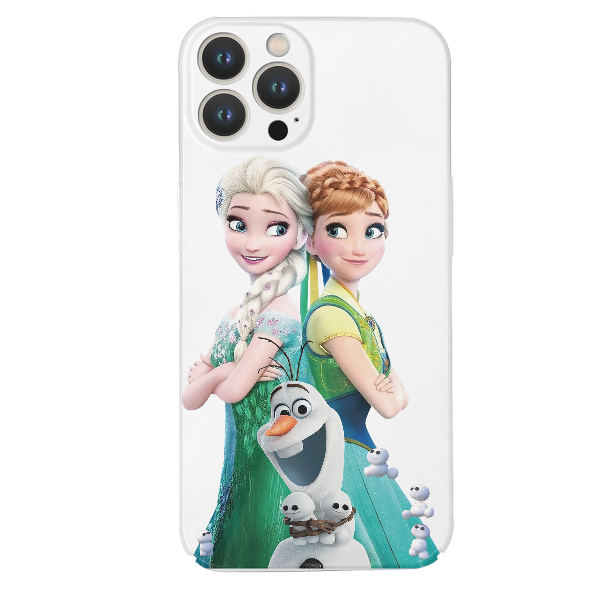 （画像用） アナと雪の女王 アンナ エルサ Frozen Anna Elsa 【iPhone 14シリーズ対応】ハードケース